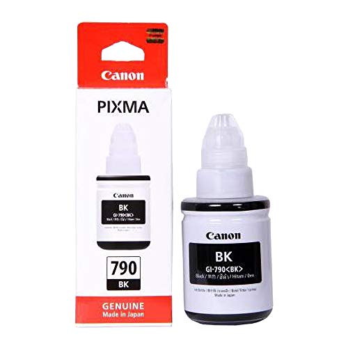 Image of Canon PIXMA GI790 Black Ink Bottle for G1010, G2000, G2012, G3000, G3010, G3012, G4010