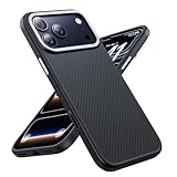 Picture of Maledan for iPhone 17 Pro Max Case Carbon Fiber & Shockproof TPU Compatible with MagSafe, Magnetic Thin & Light Case iPhone 17 ProMax with Caseless Feel, Real 600D Aramid Fiber Woven [Not Printed]