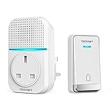 Best Door Bells - TECKNET Wireless Doorbell, No Battery Required Self-Powered Door Review 