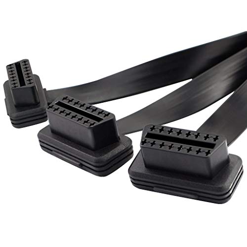 Cable divisor OBD2 recto de 16 pines macho a hembra para evitar golpes en las piernas 6