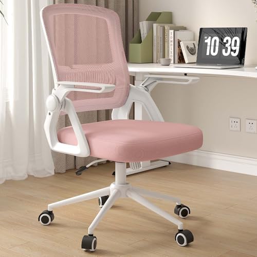 naspaluro Office Computer Desk Chair Ergonomic Mesh FlipUp