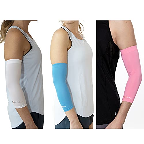 Hottest Sales Copper Compression Copper + Zinc Elbow Sleeve. Guaranteed Best Elbow Brace with Infused Support for Workouts, Golfers & Tennis Elbow, Arthritis, Tendonitis. Fit for Men and Women (White - Small) Hottest Sales Copper Compression Copper + Zinc Elbow Sleeve. Guaranteed Best Elbow Brace with Infused Support for Workouts, Golfers & Tennis Elbow, Arthritis, Tendonitis. Fit for Men and Women (White - Small)