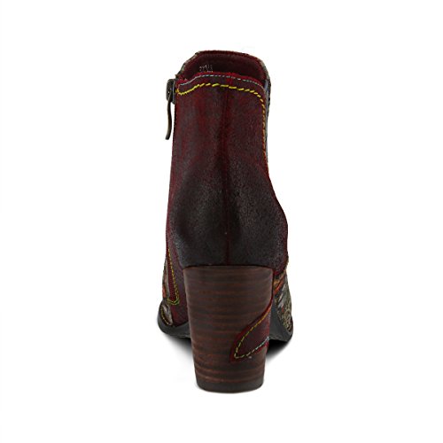 Spring Step L'artiste Women's Melvina Boots Bordeaux Multi Eu 41 / Us 9.5-10 #TOP24