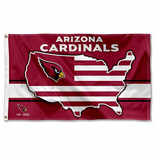 Drapeau officiel WinCraft Arizona Cardinals Nation USA finitions premium