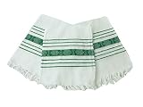 Set of 3 Authentic Mexican Woven Cloth Napkins (servilletas mexicanas) 100% Cotton for Tortilla Warm