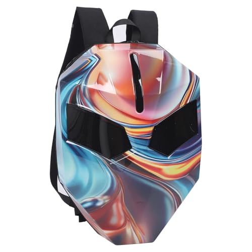Sac à dos moto LED avec écran couleur et coque rigide imperméable