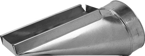 Speedi-Products SM-W3106 EB 10-Inch Width by 3.25-Inch Length to 6-Inch Width Stack End Boot