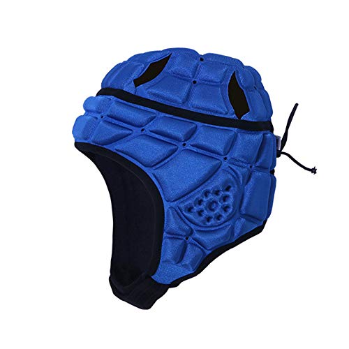 Sports Rugby Roller Hat Goalkeeper Helmet,Rugby Helmet Headguard Headgear for Soccer Scrum Cap Head Protector Soft Protective Helmet for Kids Youth