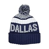 Football Team City Beanie Sideline Soft Headwear Color Cuffed Knit Warm Hat Fans Gift