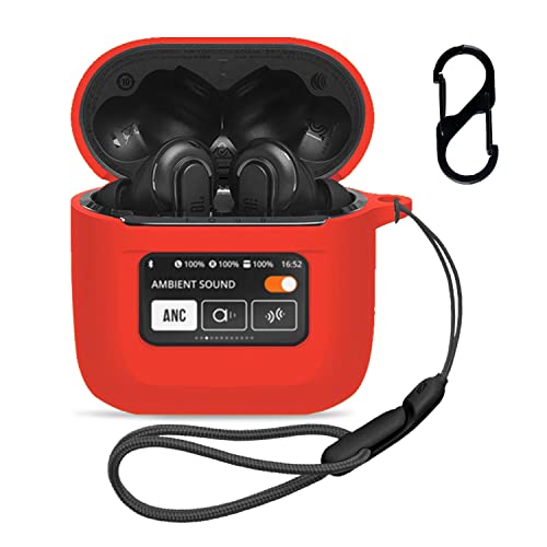 JBL TOUR PRO 2 �p �P�[�X �J�o�[ �yNOUKAJU�z���C�����X �C���[�z�� �V���R�� �ی�P�[�X �i�J���r�i�t�� +�X�g���b�v�t�� �j �X�g���b�v�t�� �����h�~ �L�Y�h�~ �ϏՌ� �����[�d�\ �h�� �h�o (���b�h)