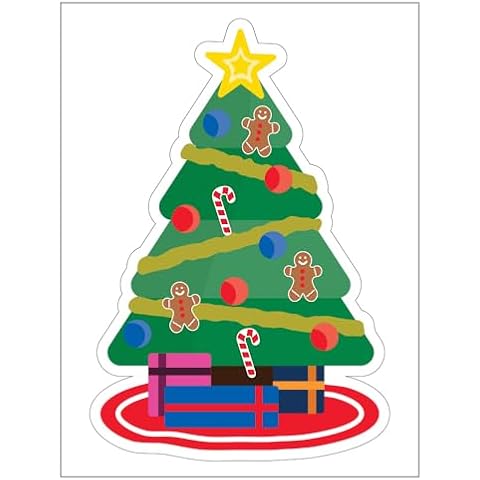 Autocollant de porte Noël V Safety Cover