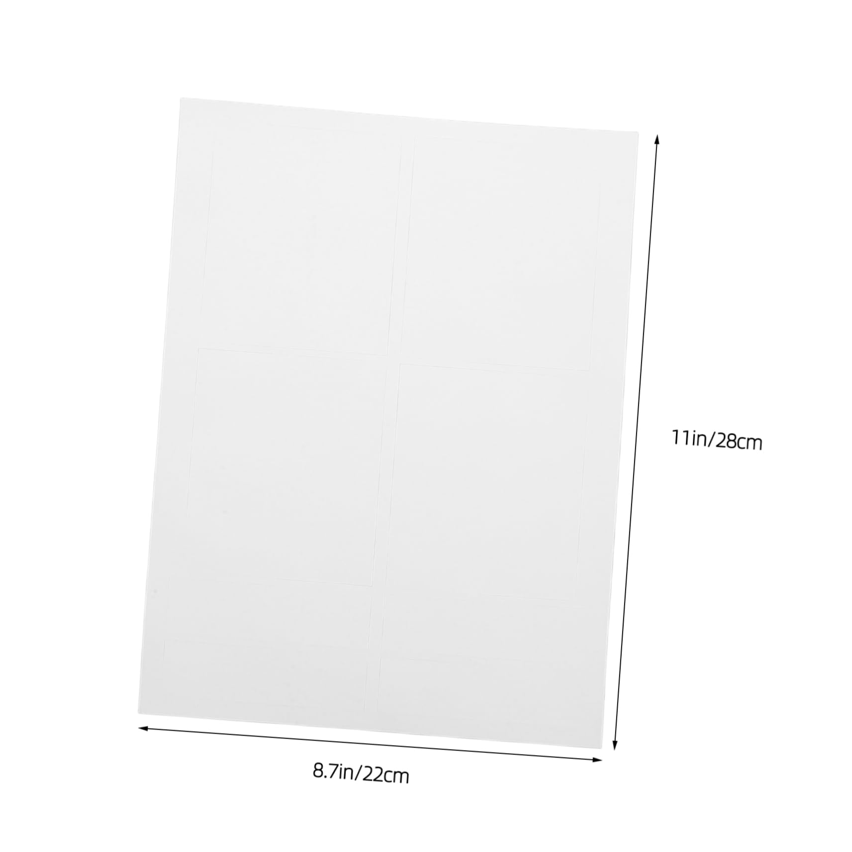 BRIGHTFUFU 10sheets Blank Wine Label Stickers for Wine Bottle Adhesive Labels Versatile Elegant Design for Personalization and