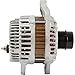 DB Electrical AMT0194 Alternator Compatible With/Replacement For Chrysler Dodge Jeep Sebring Caliber Compass Avenger 1.8L 2.0L 2.4L 2007 2008 2009 2010 2011 A2TJ0481 VMT0194 04801323AB 04801323AC