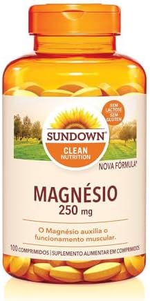 Magnésio 250mg - 100 comprimidos