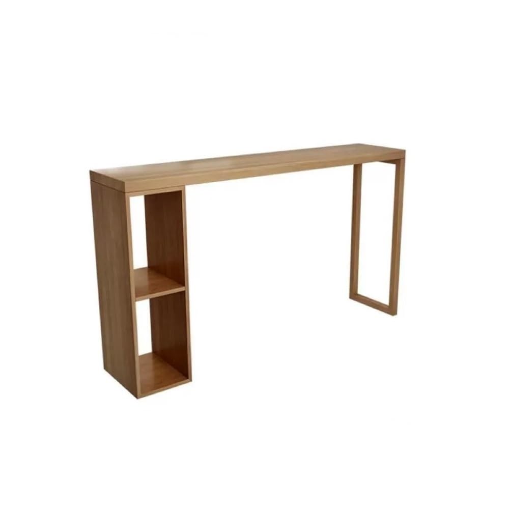 Table de Bar Table de Bar rectangulaire en Bois avec Cadre Robuste for Cuisine, Salle à Manger et Salon(180 * 40 * 105cm)
