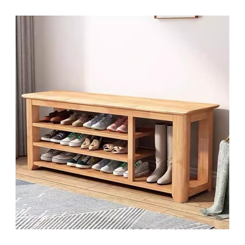 Banc de rangement à chaussures pour en finir avec le désordre dans l'entrée et le salon