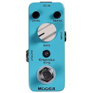 Mooer Ensemble King Pédale Chorus analogique & PC-Z Connecteur jack/jack en Z - Les Beatles, Paul McCartney, John Lennon, RIngo Starr, George Harrison Mooer Ensemble King Pédale Chorus analogique & PC-Z Connecteur jack/jack en Z – Image 4