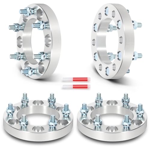 SCITOO 4Pcs Wheel Spacers 1" 6x5.5 Studs 12x1.25 for Nissan for Frontier by SCITOO - Used condition - US$41.01