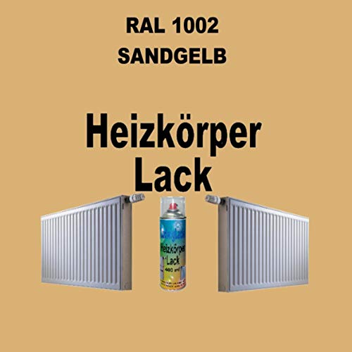 Heizkörperlack Spray 400 ml - RAL 1002 Sandgelb