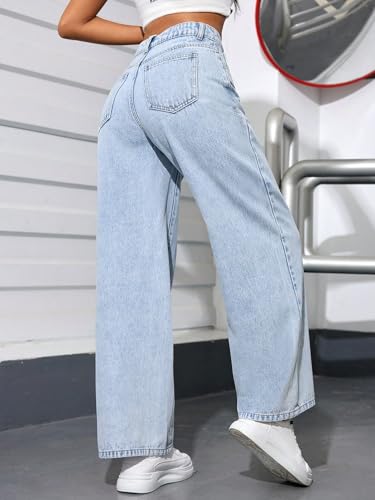 Image of KOTTY Women High Rise Straight Jeans