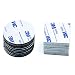 Produktbild FEIGO 3M Doppelseitiges Klebeband Montage Klebestreifen Klebepads Durchmesser 30mm 10Stück + Acrylschaum Klebeband 20x25mm 10 Stück (50mm/40 * 40mm)
