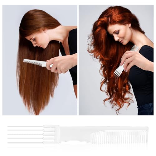 2 Peines de Horquilla para Peinar Pelo Fino y Grueso miniatura 7