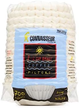 Miniatura 2 de Connaisseur Filtros de café blancos para cesta de 8-12 tazas, 700 unidades