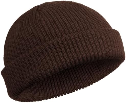 SATINIOR Trawler Beanie Watch Hat Roll-up Edge Skullcap Fisherman...