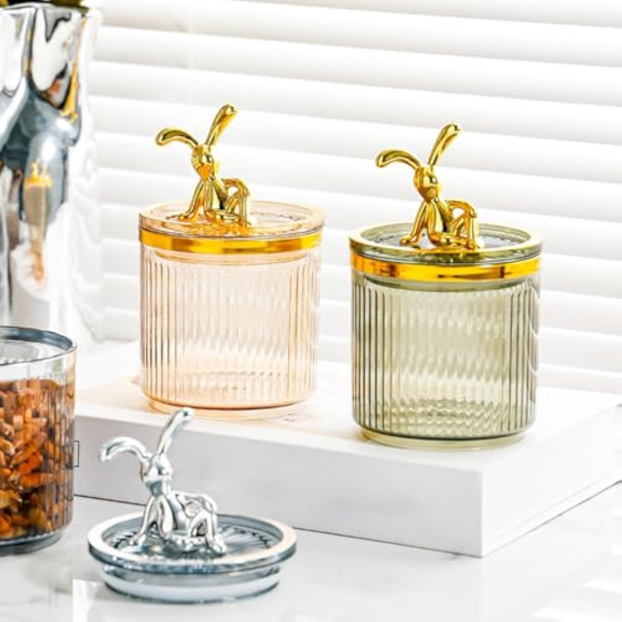 Makeup Pads Holder Cosmetics Organizer for Office