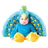LY WONDERFUL Halloween 3-24M Animal Peacock Baby Toddler Funny Costume Cosplay Romper (13-18 Months)