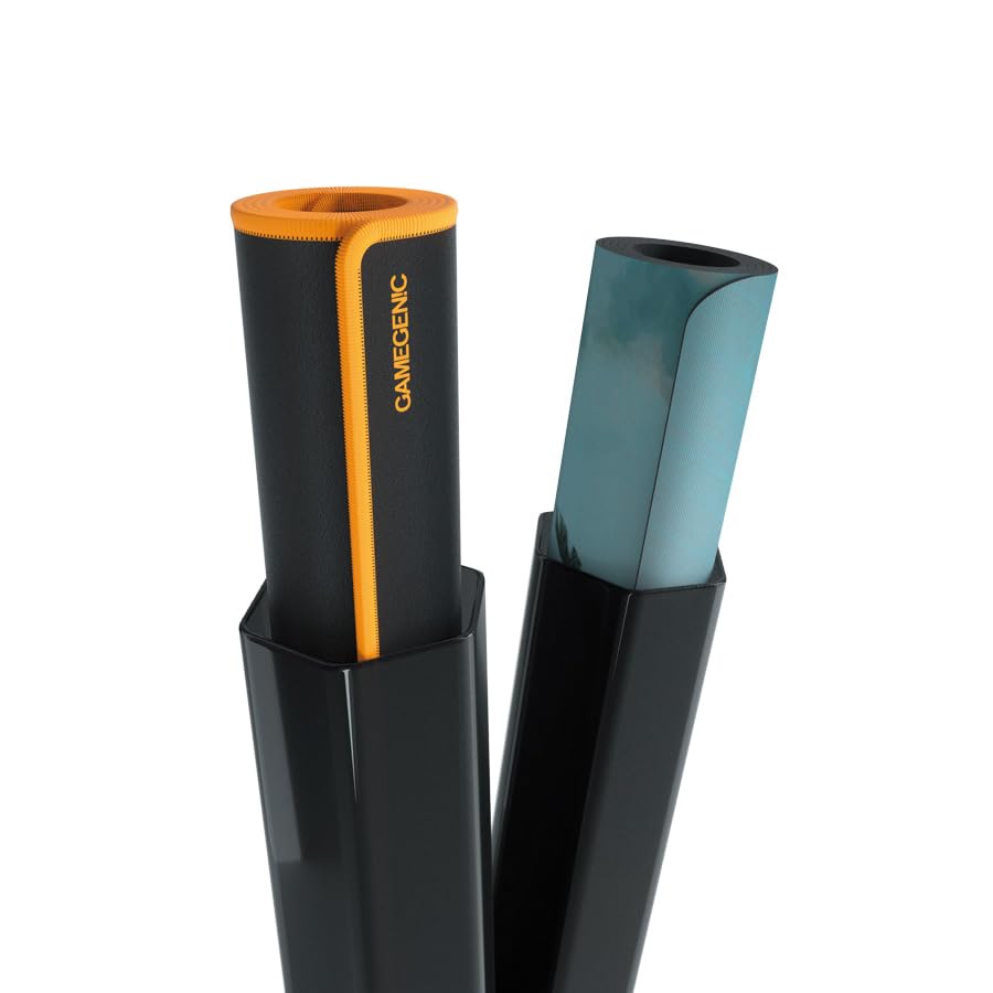 Asmodee - Gamegenic - Tube Pôur Tapis De Jeu Noir - Jeux De Société - Cartes à Jouer Et à Collectionner - Accessoires Et Protection