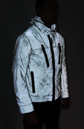 stone island liquid reflective