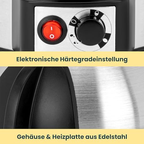 Bild 5 - Clatronic® Elektrischer Eierkocher für bis zu 7 Eier | Eierkocher Edelstahl mit Härtegradeinstellung | beleuchteter Ein-/Aus-Schalter | 400 Watt | Edelstahl | EK 3321