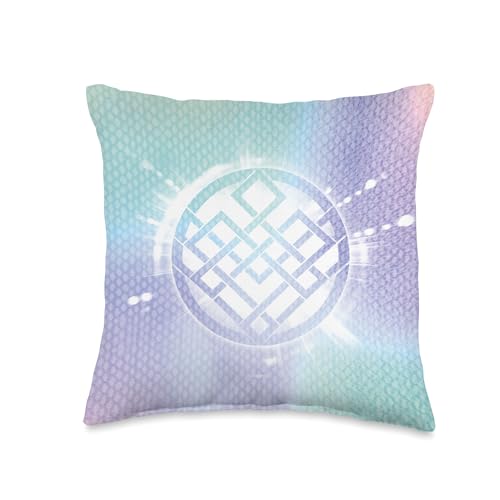Coussin de décoration Shang-Chi Marvel imprimé pastel multicolore 40x40 cm - 2