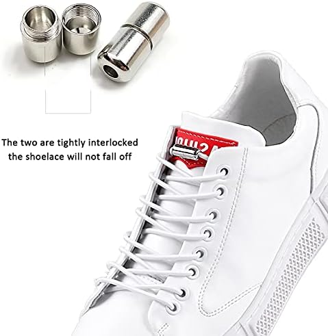 No Tie Shoe Laces For Adults And Kids,Elastic Flat Tieless Shoelaces Strings For Sneakers,Replacement Stretch Lace