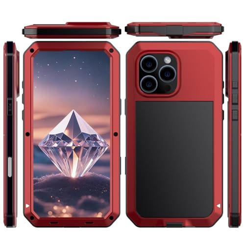 Coque iPhone 16 Pro Max Gorilla rouge rigide et antichoc