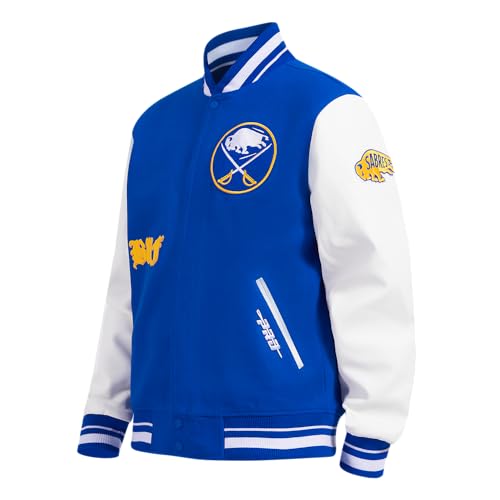 Image of Pro Standard Mens NHL Old English Varsity Jacket