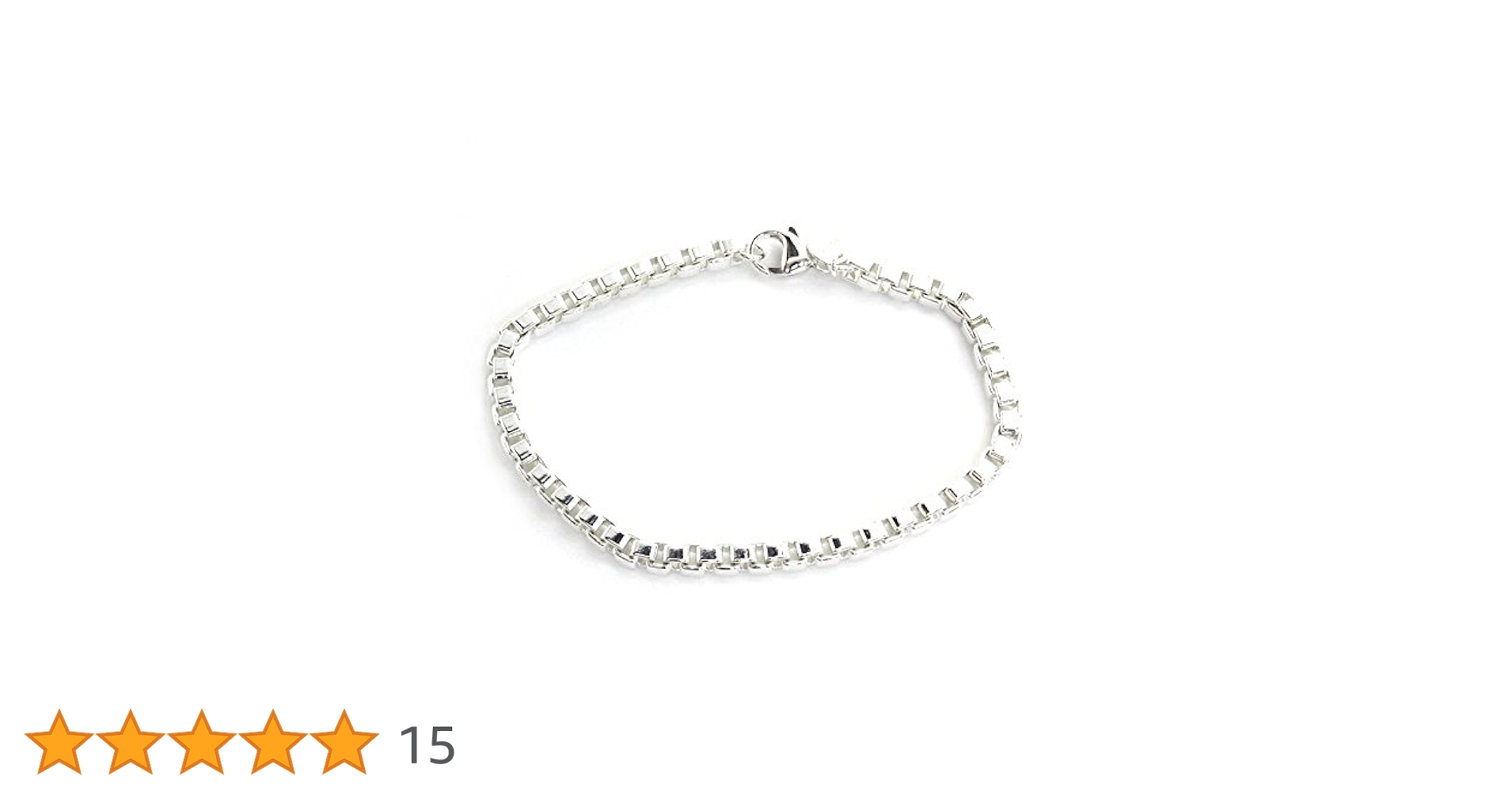 Amazon.co.jp: Tiffany 12607083 Sterling Silver Venetian Link