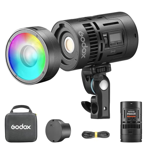 Lumière Vidéo Portable Godox KNOWLED MS60R RGB60 pour éliminer les mauvaises ambiances lumineuses