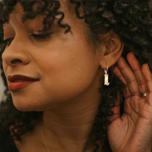 AENEAS Bee/Cardinal/Mushroom Earrings Dangle Drop Leverback Sterling Silver Crystal Earrings Women Nature Jewelry Hoop Dangly Earrings for Birthday Christmas2