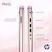 HP Ultrabook Laptop, 8GB RAM, 1.1TB Storage (1TB OneDrive + 64GB SSD), Microsoft 365 Included, Intel 2-Core | Fast, Smart, Budget-Friendly, AI-Ready Essential no Mouse, Rose Gold