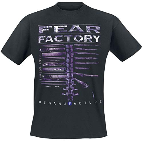 Photo de Plastic Head Fear Factory Demanfacture TSFB - T-shirt - Homme, Noir (Schwarz/Schwarz), XX-Large