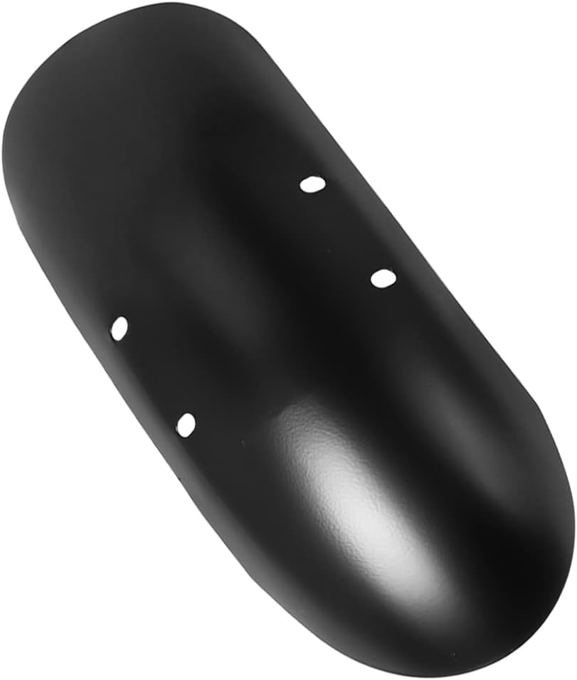13-5/8 inch Motorcycle Short Front Fender Mudguard, Motorcycle Mudguard or, 2010-2020 Compatible with Harley Sportster 48 XL1200X - Glossy BLack