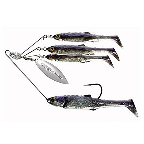 Fishing Tackle Lures Ball B Medium Purple Pearl Silver