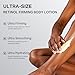 Ultra-Size Firming Retinol Body Lotion for Crepey Skin & Keratosis Pilaris with 0.05% Retinol, AHA, Collagen, Body Cream, Anti Aging Moisturizer 10.14 fl oz