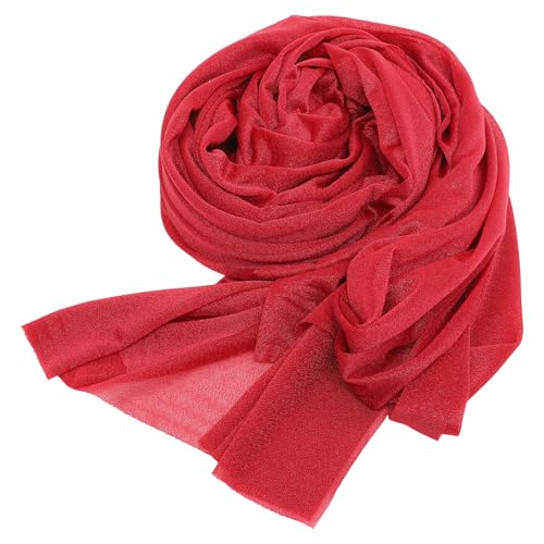 SHINEOFI Cortina Ligera y Flexible Rojo para Boda de en Poliéster Adecuado para de Techo y Escenas de Fiesta Elegantes y Románticas