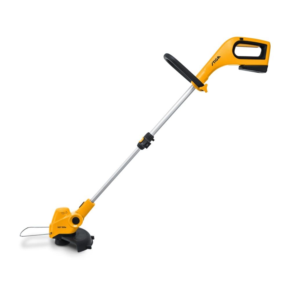 Stiga Desbrozadora a batería SGT 100e Kit, batería de 20 V 2 Ah, Cabezal Giratorio 45°