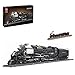 Produktbild Hedi Technik Zug Locomotive mit Eisenbahn Schienen, 1608 Klemmbausteine City Güterzug Kompatibel mit Lego Technic