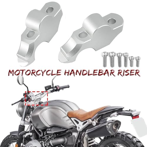 Abrazadera de montaje de manillar de 28 mm con acabado CNC para R NINET 2