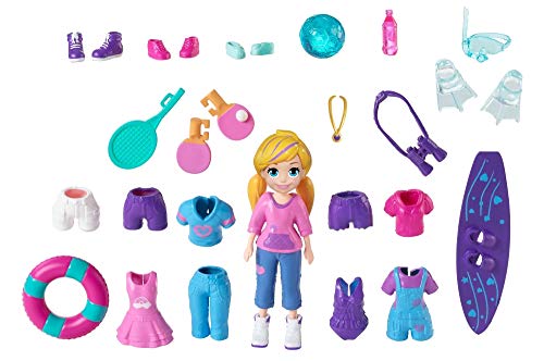 Preisvergleich Produktbild Polly Pocket Polly Doll Awesomely Active Pack
